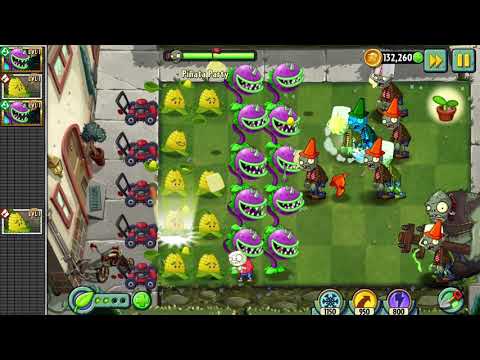Plants vs Zombies 2 gameplay - Piñata Party - 16th June 2021
