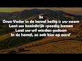 Opwekking met tekst 436 Onze Vader
