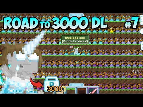 HARVESTING 31K FIREPLACES TREE!! | Road to 3000DL #7 | Growtopia