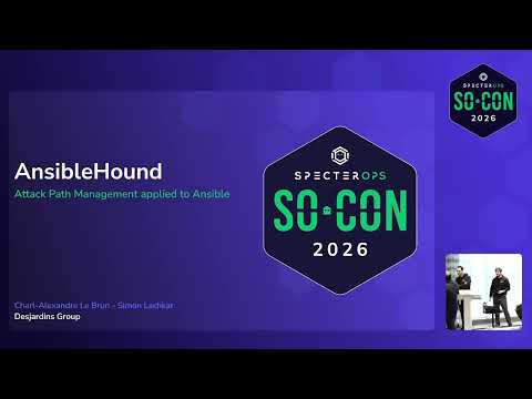 AnsibleHound: Attack Path Management applied to Ansible | SO-CON 26