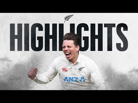 Hope and Greaves make a stand | Highlights | New Zealand v West Indies | 1st Test Day 4