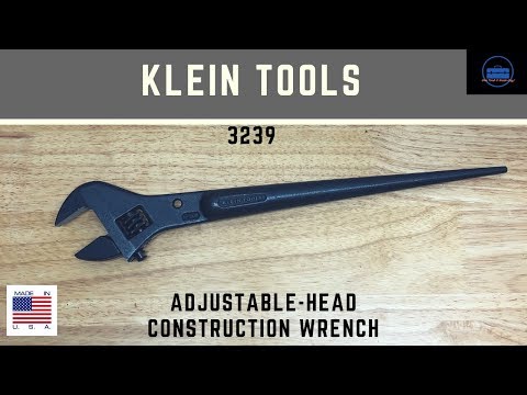 Building A Tool Bag (Klein Tools 3239 Adjustable-Head Construction Wrench)