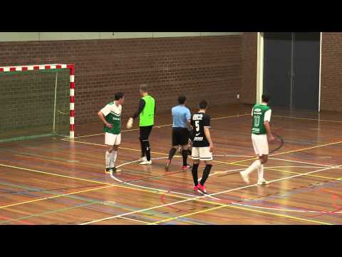 Zaalvoetbal WSV/Andyvandermeijde tegen Zvv de Ruif (Mans filmt)