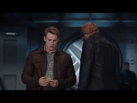 Captain America Gives Tip to Nick Fury