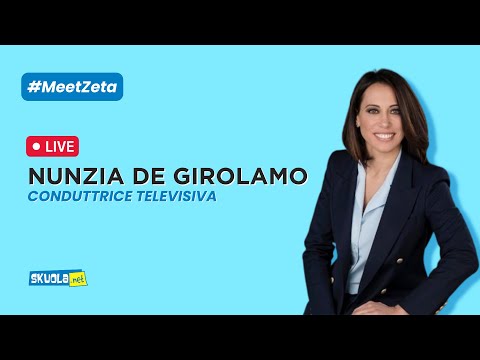 Skuola.net interroga...Nunzia De Girolamo. La conduttrice televisiva ed ex-politica risponde agli studenti live - #MeetZeta