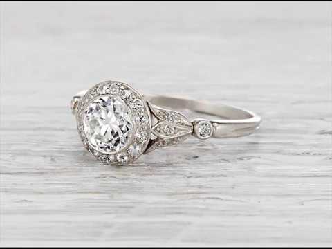 Antique Engagement Rings with Emeralds