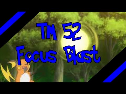 How To Get TM 52 - Focus Blast In Omega Ruby and Alpha Sapphire (Oras)