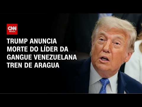 Ataque dos EUA mata líder da gangue venezuelana Tren de Aragua, diz Trump | AGORA CNN