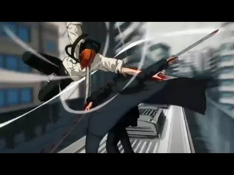 Chainsaw Man vs Katana Man - Final fight (Eng Sub) | Chainsaw Man Episode 12|