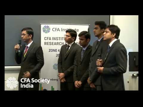 01 CFA Institute Research Challenge 2016-17 (West Zone Finals) - @JBIMS @PicturesPVR