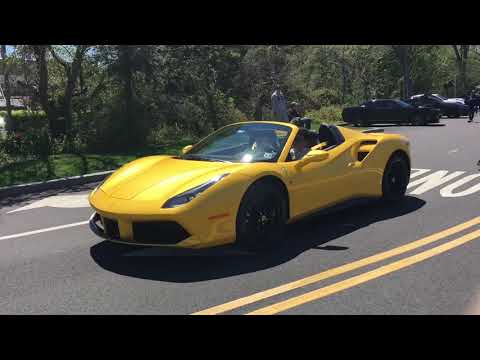 Supercars and Hypercars Leaving Cars on Campus