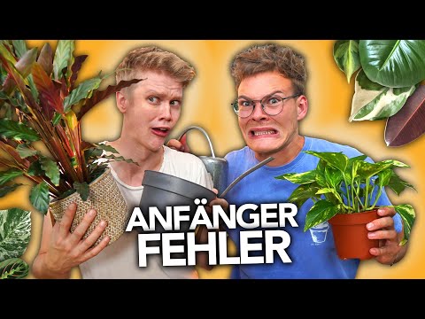 DIE 10 GRÖßTEN FEHLER BEI DER PFLANZEN-PFLEGE | Joey's Jungle Plants