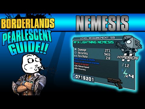 Borderlands: *Nemesis* Pearlescent Weapon Guide! Video