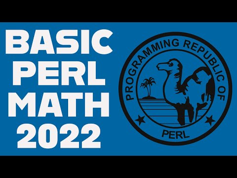 Basic Perl Math Operators - Arithmetic For Complete Beginners 2022