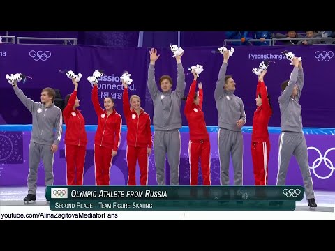 Alina Zagitova Olymp 2018 Team Victory Ceremony D