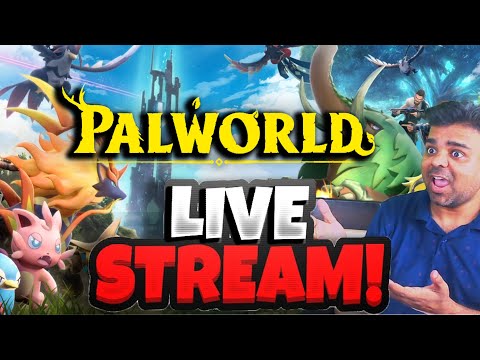 Palworld Live | Day 5 Let's play Pal Word with these friends