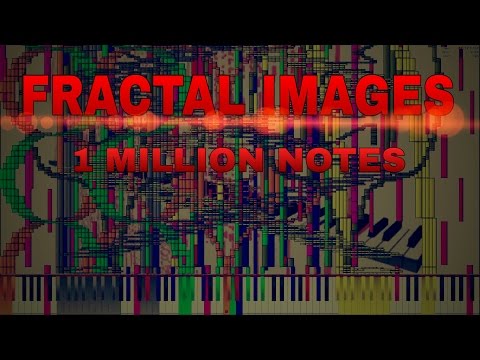 [Black MIDI] - Fractal Images | 1 Million Notes | TSMB2