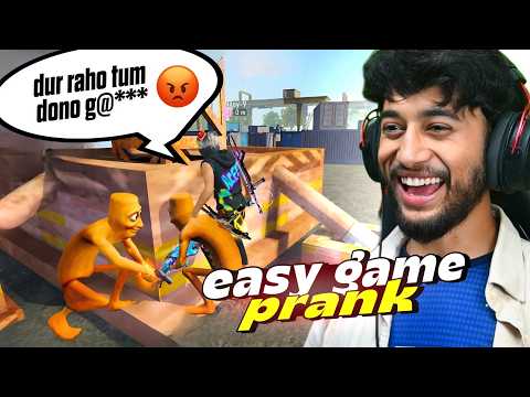 Easy Game Prank 😂 Went Too Much Crazy🤣! *Must Watch | Free Fire