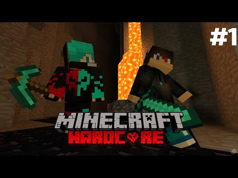 MINECRAFT HARDCORE FIRST TIME | DubbleGaming | #1