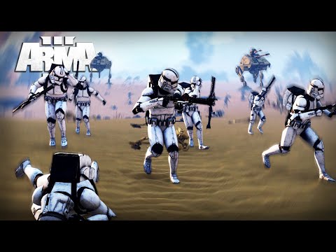 100 Player Desert Clone Invasion - Arma 3 Star Wars
