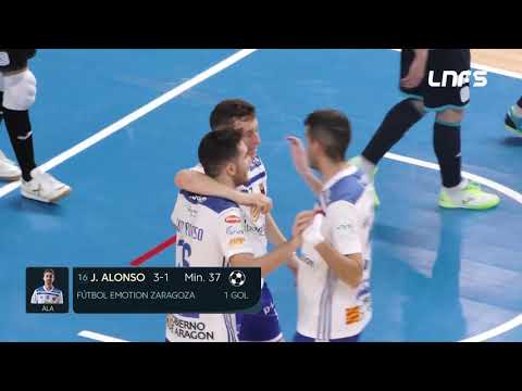 Gol Javi Alonso (3-1) Movistar Inter-  Fútbol Emotion Zaragoza. J13, 1Div. LNFS