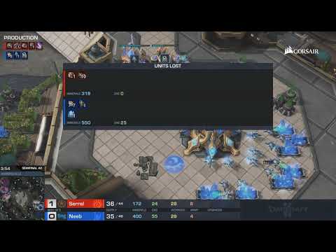 Zergling flash vs. Protoss - StarCraft II - Neeb v Serral