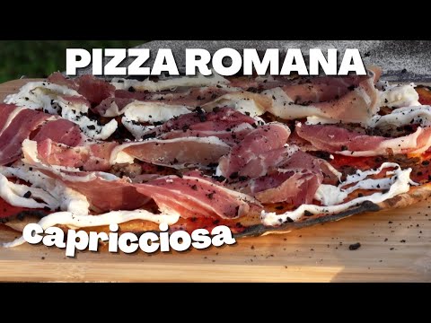 PIZZA ROMANA CAPRICCIOSA di Luca Pezzetta