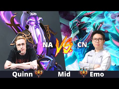 Emo Vs Quinn - Mid Matchup - Leshrac vs Void Spirit -No. 1 Ranks