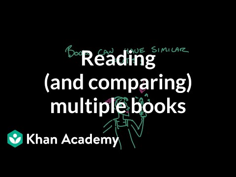 複数の本を読む（比較する）｜読書｜カーンアカデミー (Reading (and comparing) multiple books | Reading | Khan Academy)