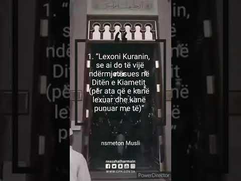 10 Hadithet e Profetit Muhammed A.s Rreth Leximit te Kuranit