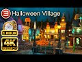 HALLOWEEN VILLAGE 4K 1 Hour Of Spooky Wander Ominous Music