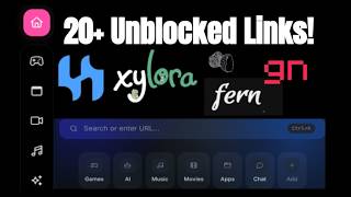 20 Random UnbIocked Websites for School!