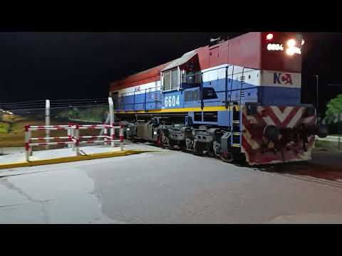 Gr- 12 W (6604 ) liviana a su paso por el "B° T. Redonda" rumbo a "Desvío Km 992- A.g.D Beltrán" 🚂🌃 