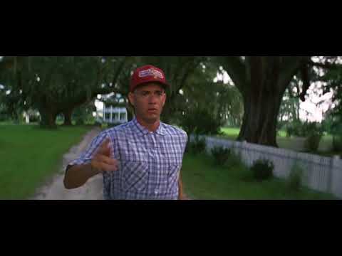 Forrest Gump 1994   Running scene 'Run Forrest  Run'