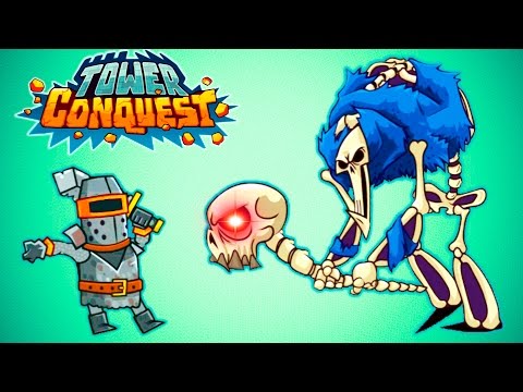 Tower Conquest Мультик как Игра для детей про бои и сражения со злыми МОНСТРАМИ