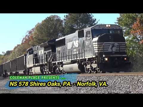 NS 6717 (EMD SD60I) Leads NS 578