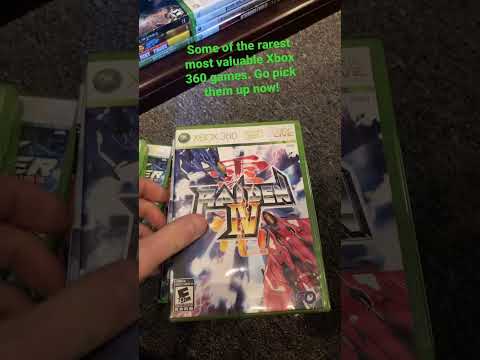 Rare and Valuable Xbox 360 games to look out for!