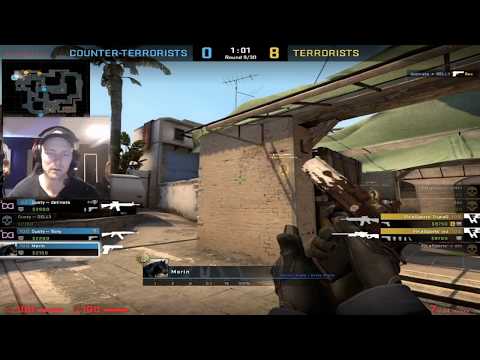 Aron Pálmarsson -  double kill in CS:GO with Dusty!