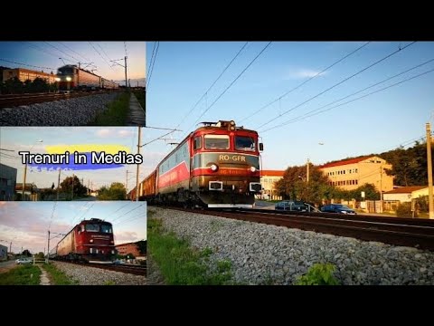 Trenuri & Activitate feroviară în Mediaș/Trains & Railway activity in Mediaș.