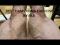 Hamstrings Anyone can do this exercise with or without weights. Add this to your leg workout.
