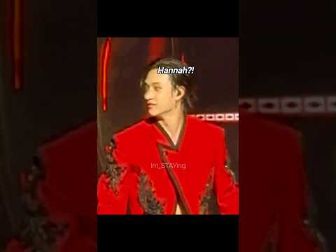 Hannah was at the skz concert 😭🫶🏻 #straykids #hannahbahng #bangchan #hannah #chan #skz