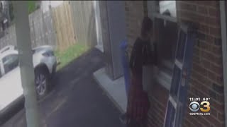 Woman Caught On Video Snooping Around Homes In Delaware County