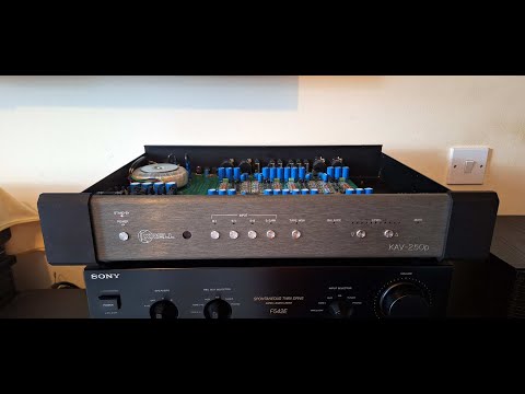 KRELL KAV-250p first start-up.