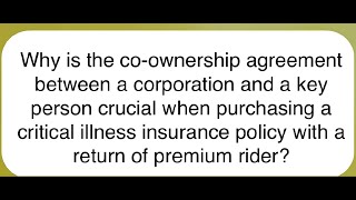 Co-Ownership agreement for CII + ROP