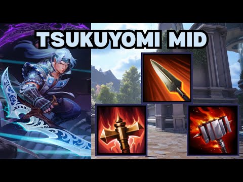 MIDLANE ASSASSIN??! - Tsukuyomi Deity Mid Smite 2 Gameplay