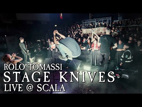 ROLO TOMASSI - Stage Knives *Live* @ SCALA 09.11.18