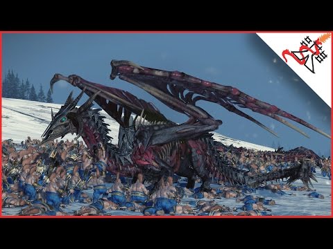 9360 SLAYERS vs 40 ZOMBIE DRAGONS - Total War: WARHAMMER
