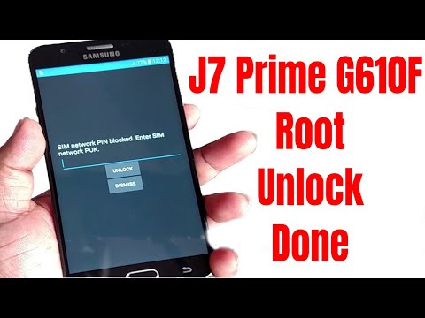 G610F J7 Prime(G610F/G610M) Root/Unlock Done 100% Tested Video