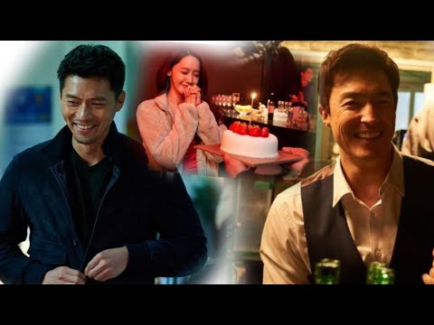 New! Hyun Bin exudes happy vibes with Yoonah and Daniel Henney