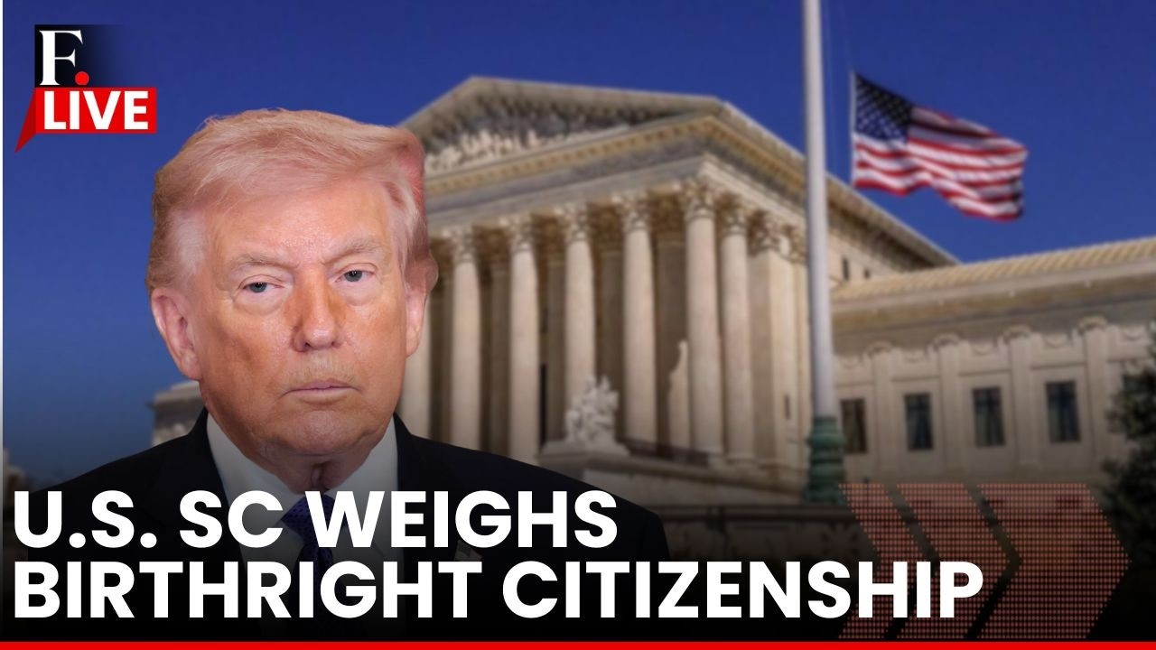 LIVE: US Supreme Court Hears Arguments Amid Trump's Push To Restrict Birthright Citizenship | N18G